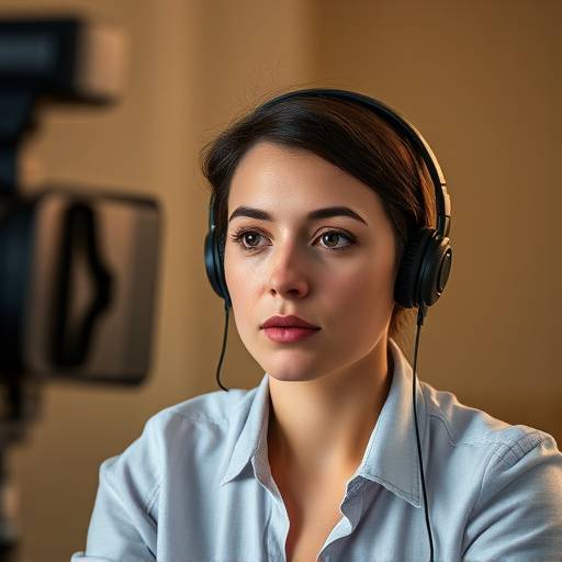 Afbeelding van een virtueel interview